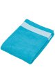 Strandlaken Kariban K118 TURQUOISE-WHITE